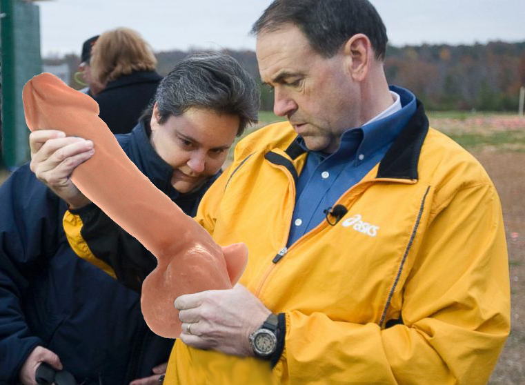 Mike Huckabee and his  GOP Dildo